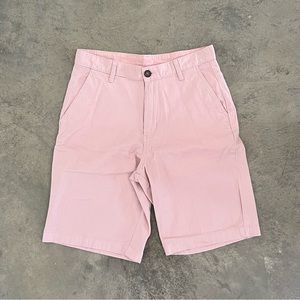Pink Khaki Shorts